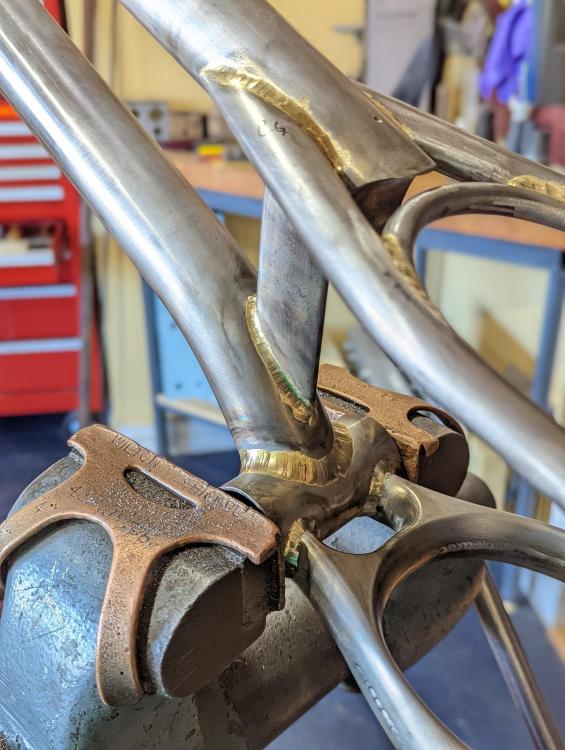 Wild custom fillet brazed trials frame - Bike Pictures - Trials-forum